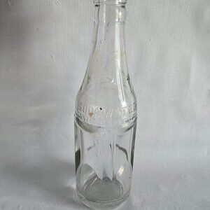 Vintage Coca-Cola Bottling Co. Soda Water Bottle 6 fl oz Embossed La Plata, MD